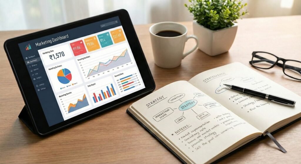 Digital marketing analytics dashboard Kerala